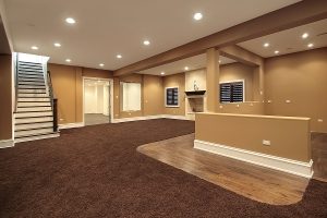 Basement Space Interiors in Maryland 